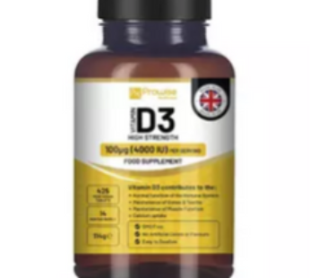 Vitamin D3 4000IU High Strength I 425 Vegetarian Tablets (14 Months Supply)