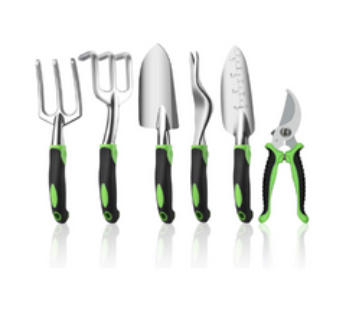 Garden Tools Set,6 Pieces Outdoor Gardening Hand Tool Kit,Gardening Tools Set Gifts for Women and Men