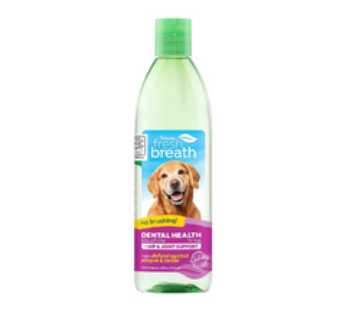 TropiClean Dog Breath Freshener – Oral Care Water Additive for Dogs