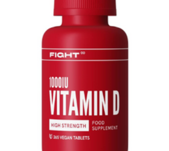 Vitamin D 1000iu High Strength, 365 Tablets, 12 Month’s Supply